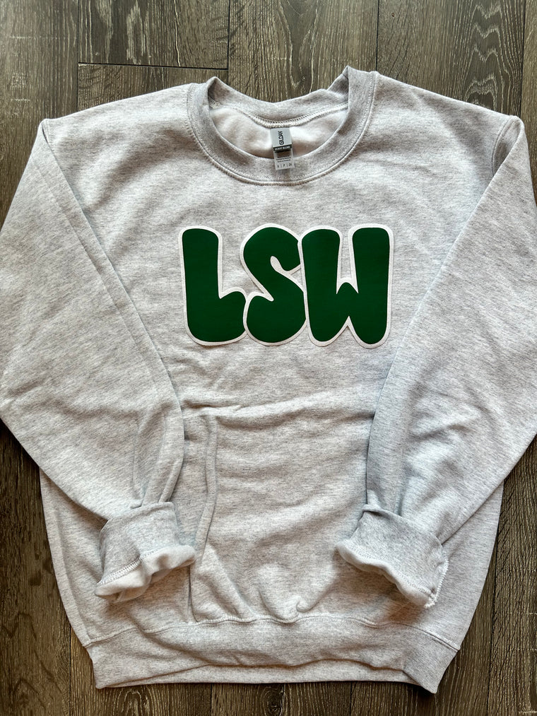 LSW - GREY CREWNECK