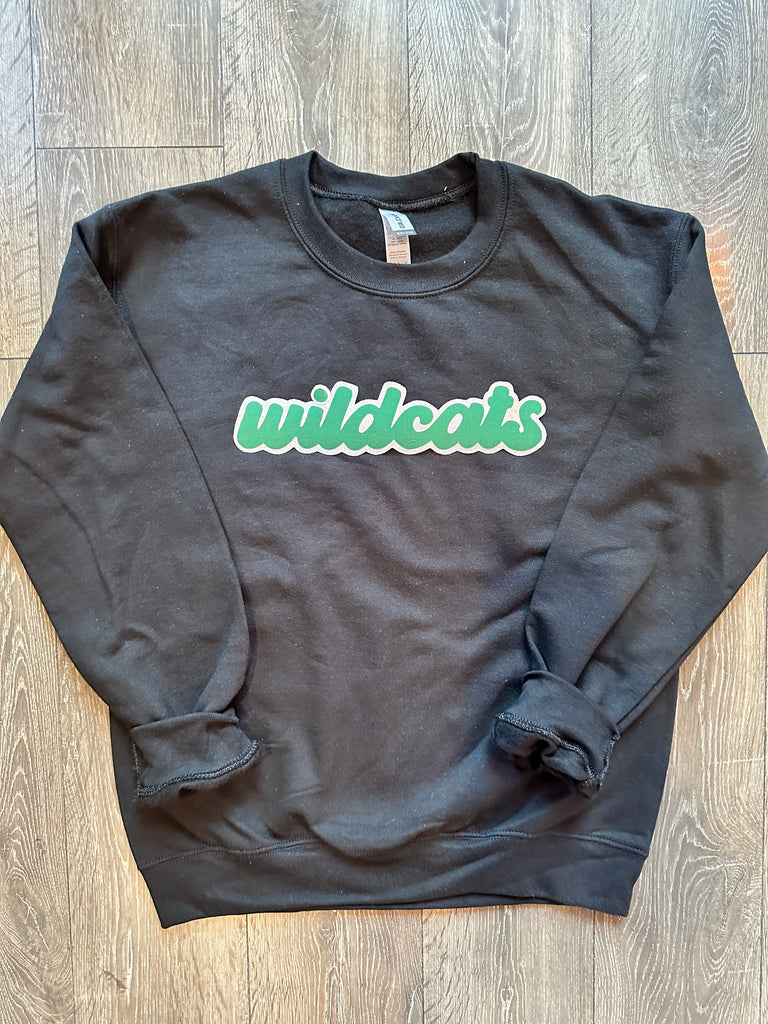 WILDCATS - BLACK GILDAN CREW