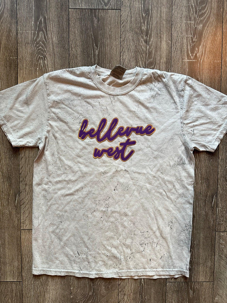 BELLEVUE WEST - GREY DYED COMFORT COLORS TEE