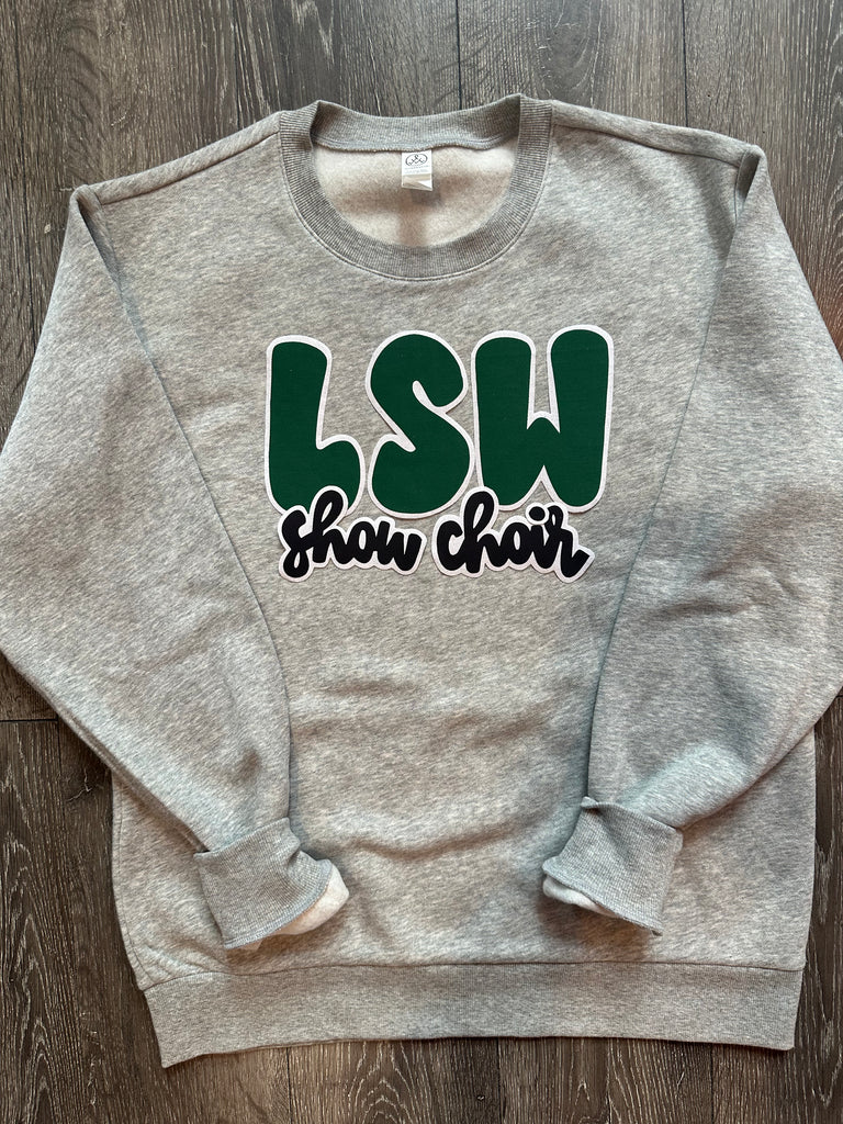 LSW SHOW CHOIR - SPORT GREY CREWNECK