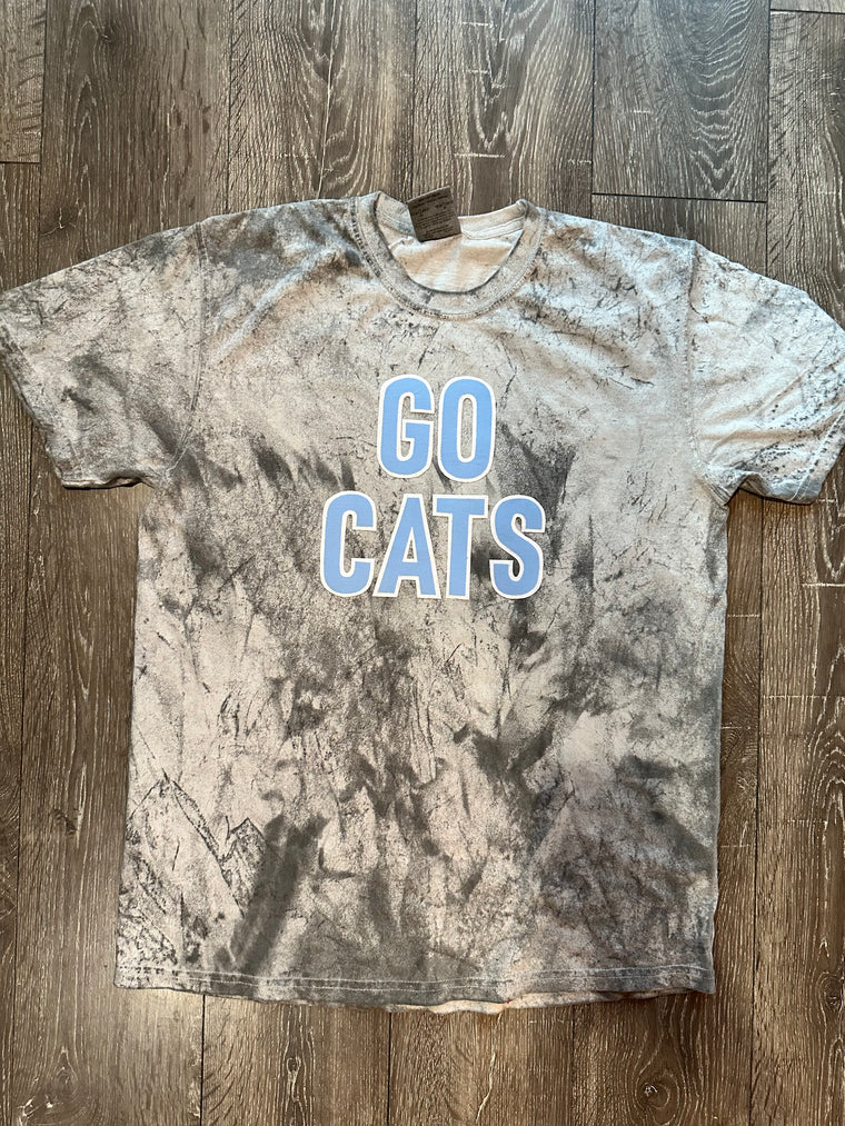 GO CATS - DYED COMFORT COLORS TEE