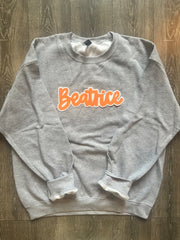 BEATRICE - GREY GILDAN CREW - YOUTH + ADULT