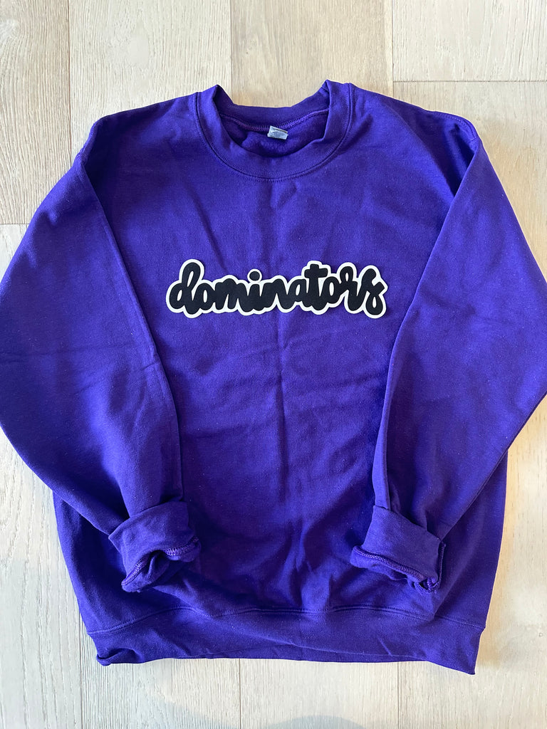 DOMINATORS - PURPLE GILDAN CREW