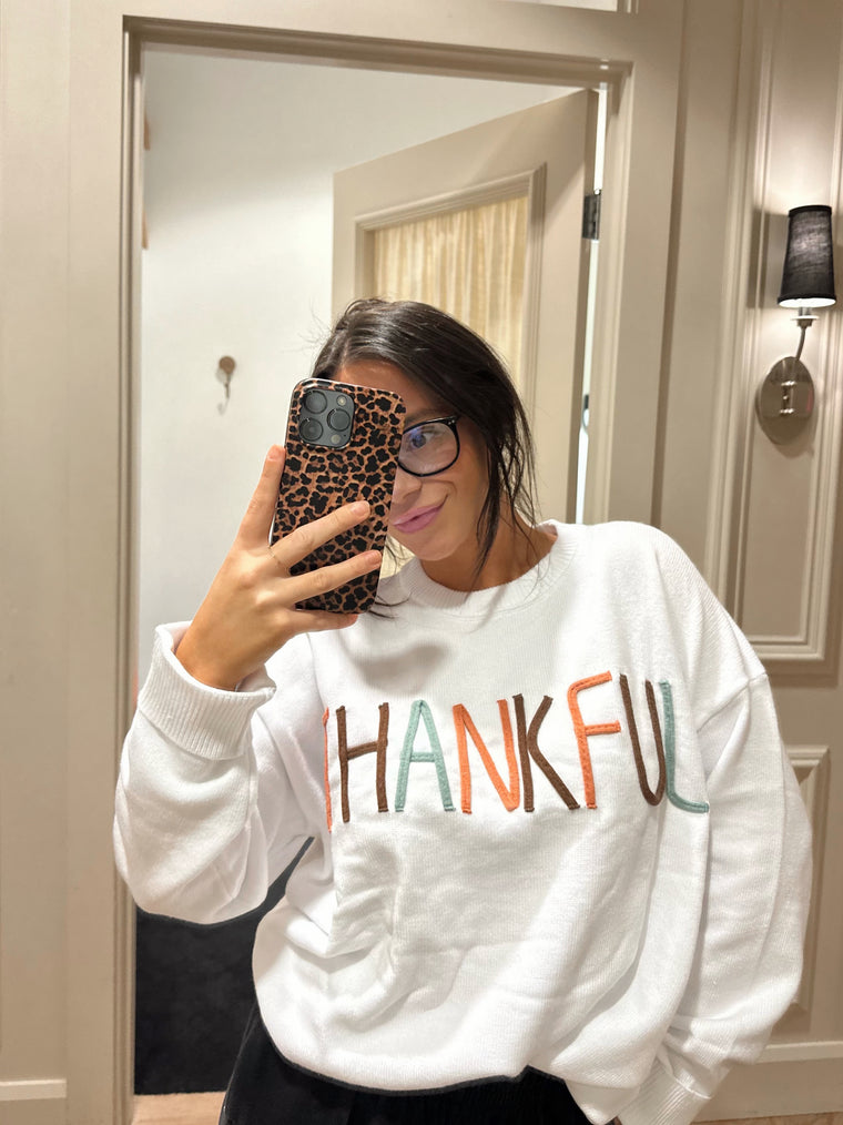 THANKFUL SWEATER