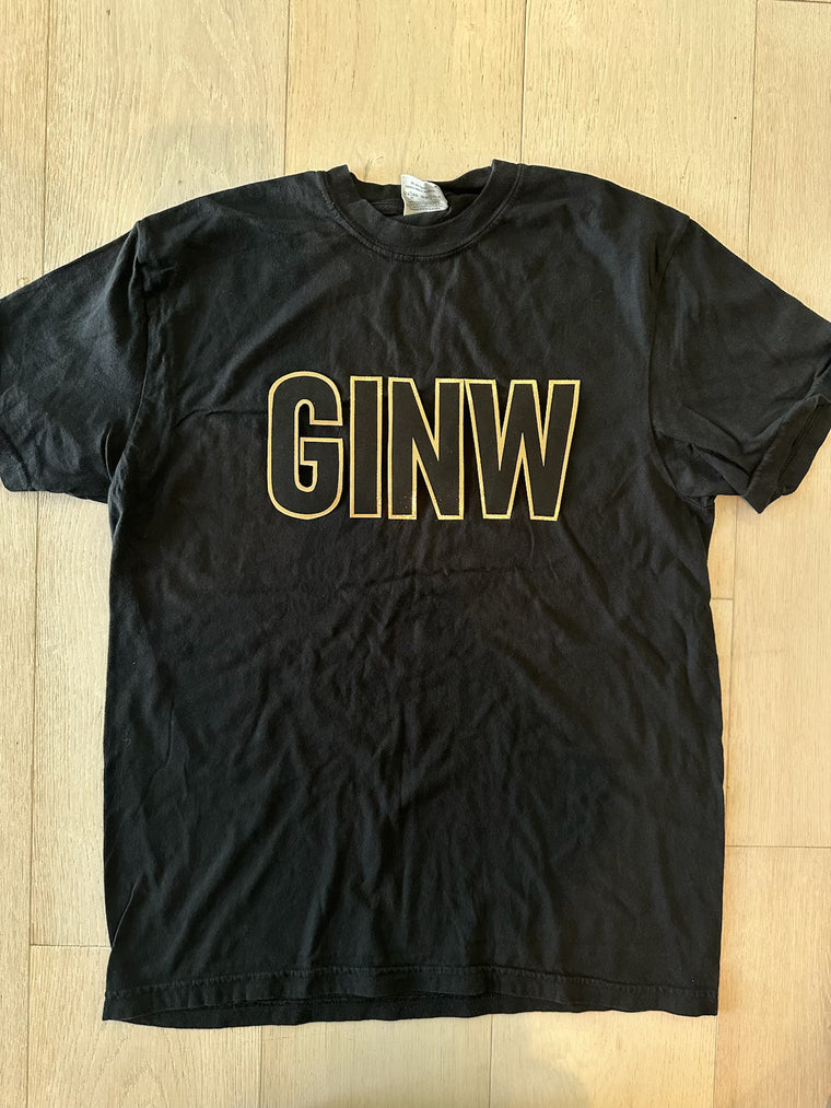 GINW - BLACK COMFORT COLORS TEE - YOUTH + ADULT