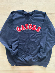 GATORS - NAVY GILDAN CREW