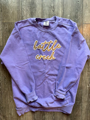 BATTLE CREEK - PURPLE COMFORT COLORS CREW