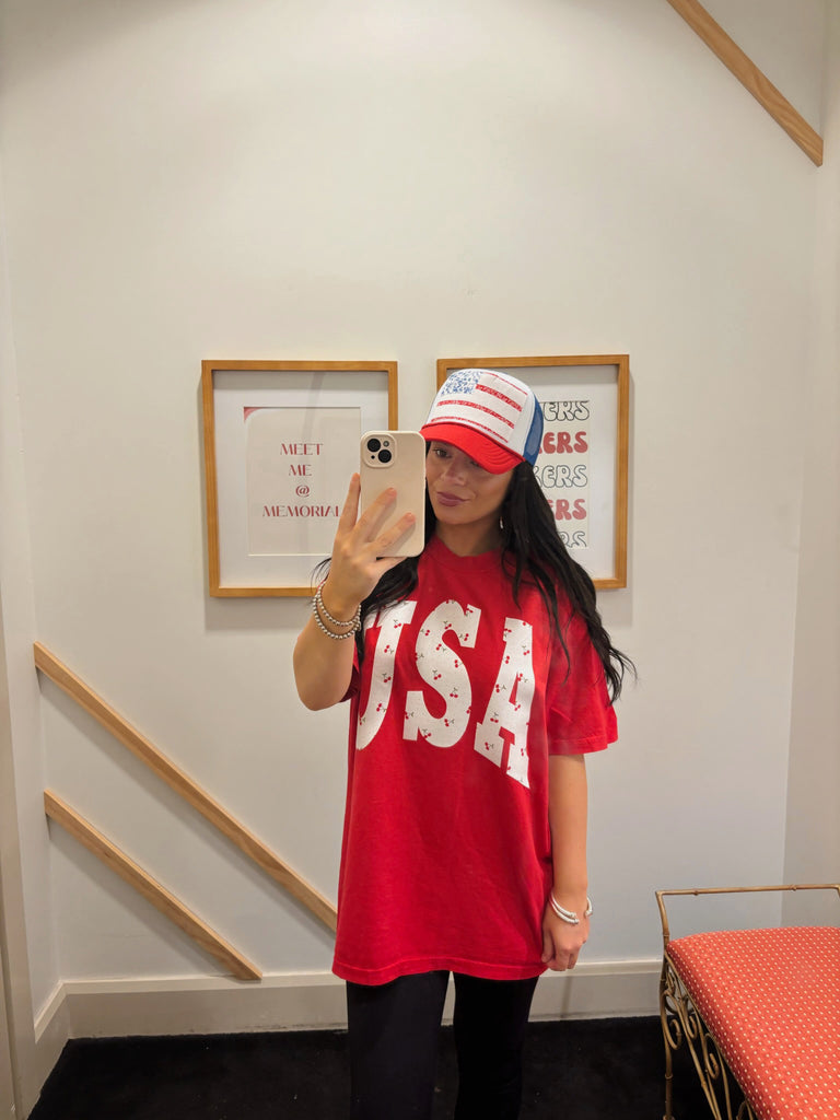 CHERRY USA - RED COMFORT COLORS TEE