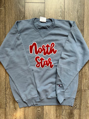 NORTH STAR - DENIM CHAMPION CREW