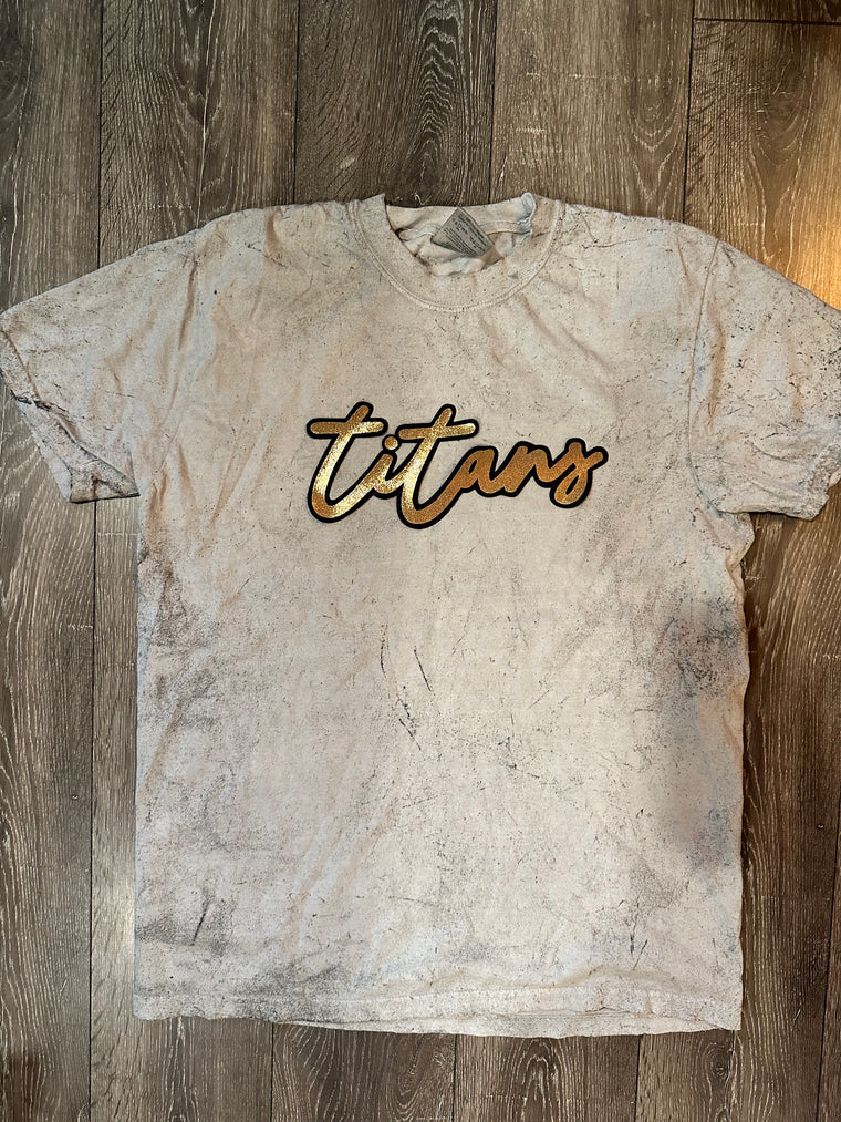 TITANS - DYED COMFORT COLORS TEE