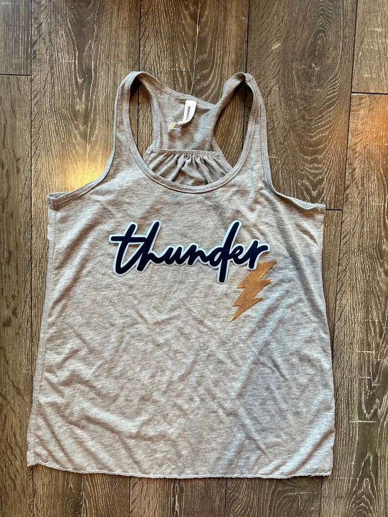 THUNDER w/ BOLT - RACERBACK TANK