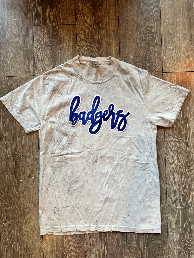 BADGERS - DYED COMFORT COLORS TEE - YOUTH + ADULT