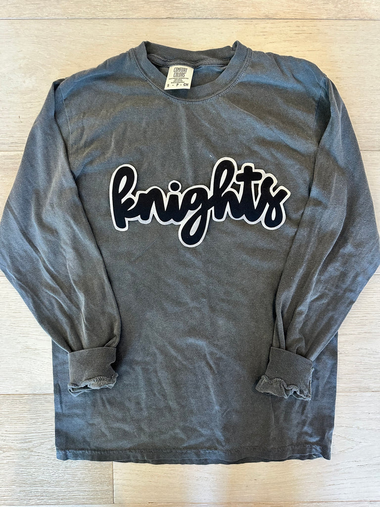 MODERN KNIGHTS - GREY COMFORT COLORS LONG SLEEVE