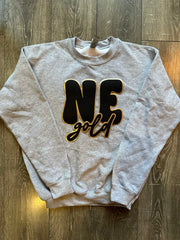 NE GOLD - GREY CREW