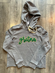 MODERN GRETNA - GREY LIGHTWEIGHT HOODIE