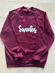 SWEDES - MAROON SPONGE CREW