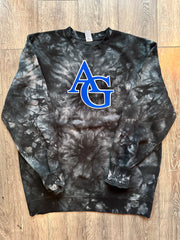 AG - BLACK DYED CREW