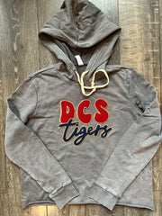 DCS TIGERS - GREY  LIGHTWEIGHT HOODIE