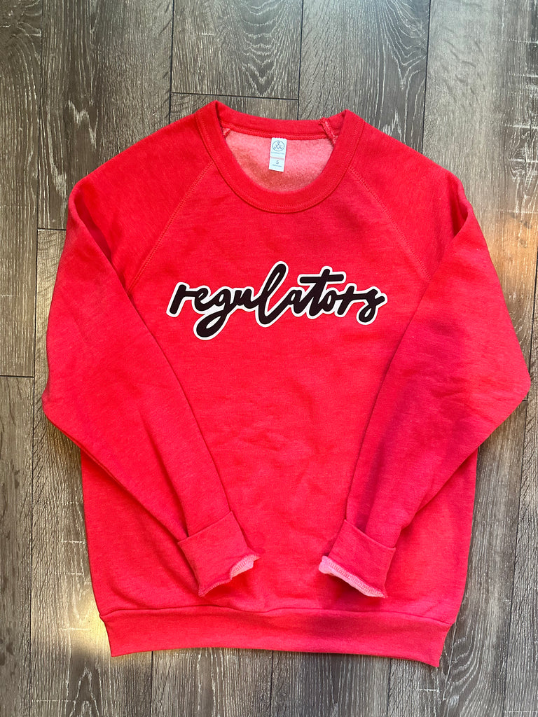 DAINTY REGULATORS - RED SPONGE CREW (YOUTH + ADULT)