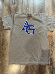 AG - GREY COMFORT COLORS TEE - YOUTH + ADULT