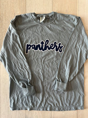 MODERN PANTHERS - GREY COMFORT COLORS LONG SLEEVE