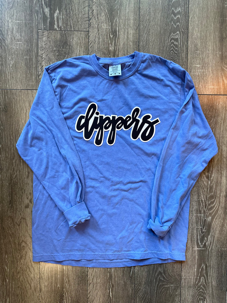 CLIPPERS - BLUE COMFORT COLORS LONG SLEEVE