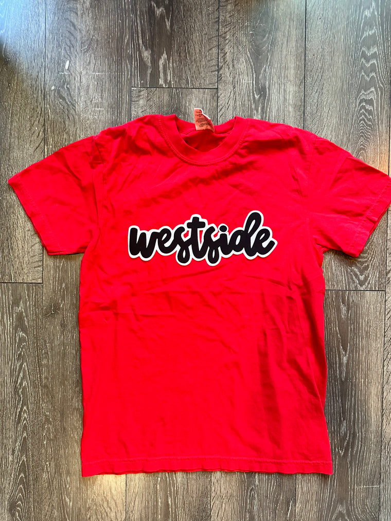 WESTSIDE - RED COMFORT COLORS TEE