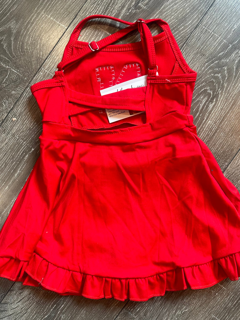 N or HUSKERS - RED ATHLETIC DRESS (PRE-ORDER)