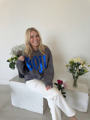 BLUE METALLIC BOJI - CHARCOAL CREW