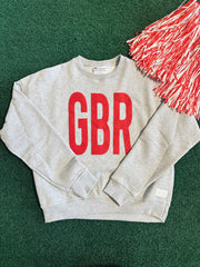 GBR - GREY CHAMPION LADIES CREW (TODDLER + YOUTH + ADULT)