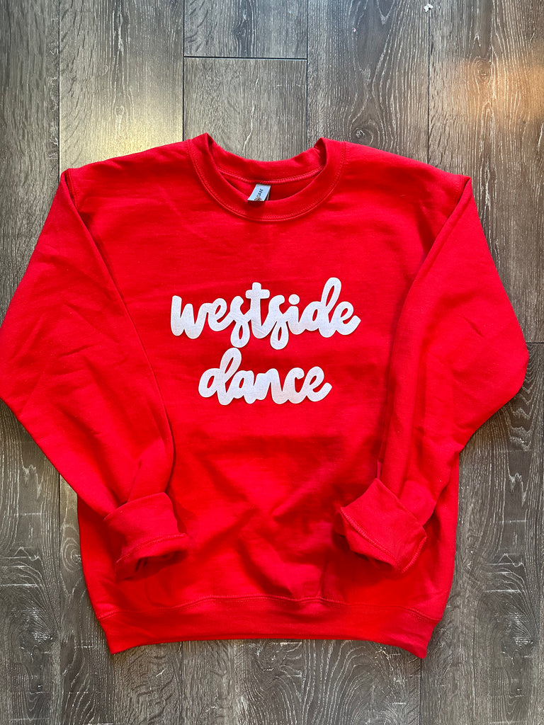 WESTSIDE DANCE - RED GILDAN CREW