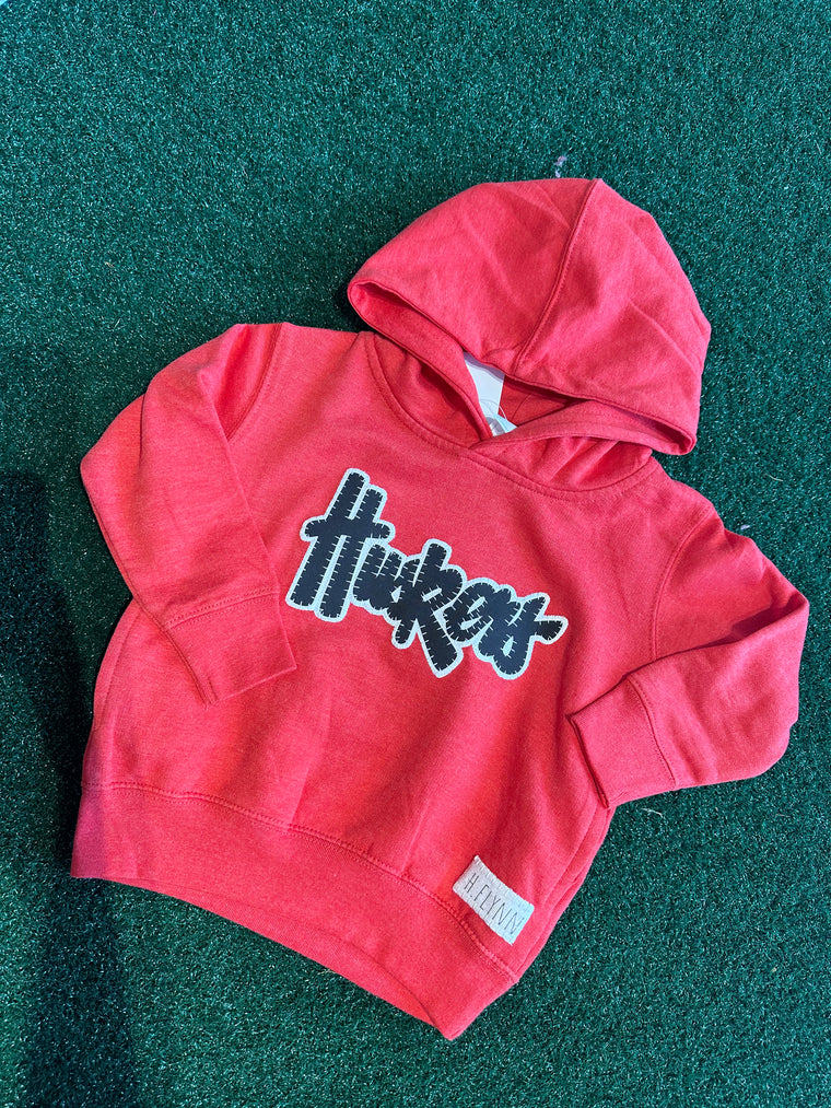 HUSKERS - RED HOODIE - TODDLER + YOUTH