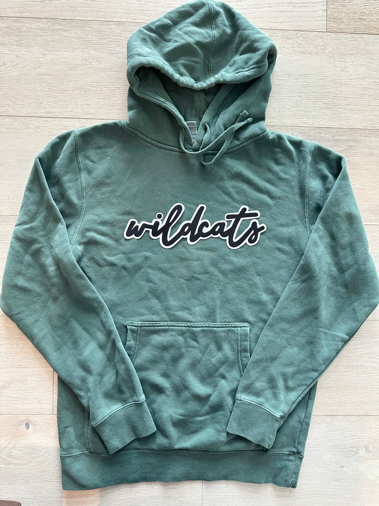 DAINTY WILDCATS - INDEPENDENT GREEN HOODIE