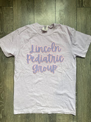 PURPLE/PINK LINCOLN PEDIATRIC GROUP - ORCHID COMFORT COLORS TEE