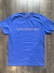 EMBROIDERED LINCOLN PEDIATRIC GROUP - BLUE COMFORT COLORS TEE