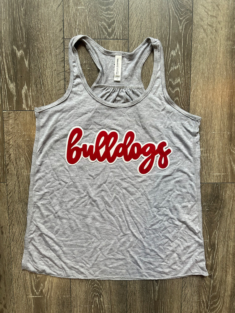 MODERN BULLDOGS - GREY RACERBACK TANK