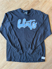 BOBCATS - BLACK LONG SLEEVE TEE