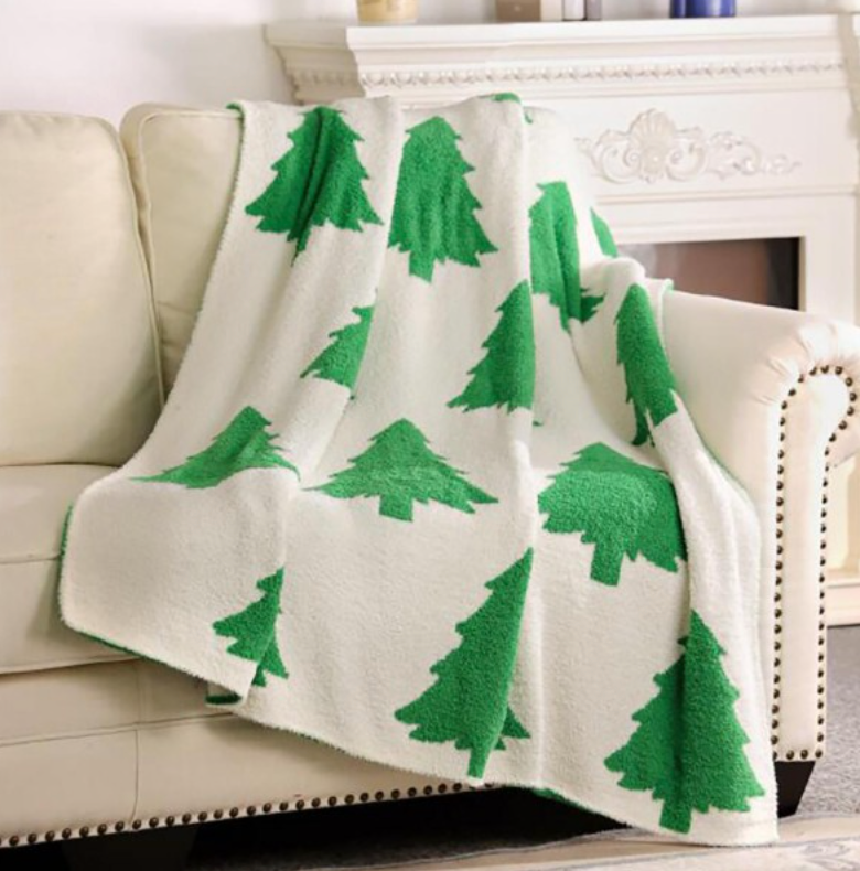 CUSTOM CHRISTMAS TREE BLANKET