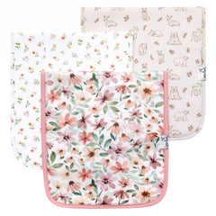 Copper Pearl - 3 Pack Premium Burp Cloths - Natalie