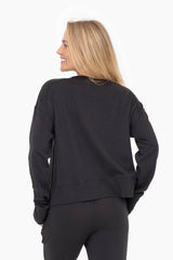 Mono B - Mono B GREEN - Organic Cotton Blend Crew Neck: NATURAL / S:M:L (2:2:2)