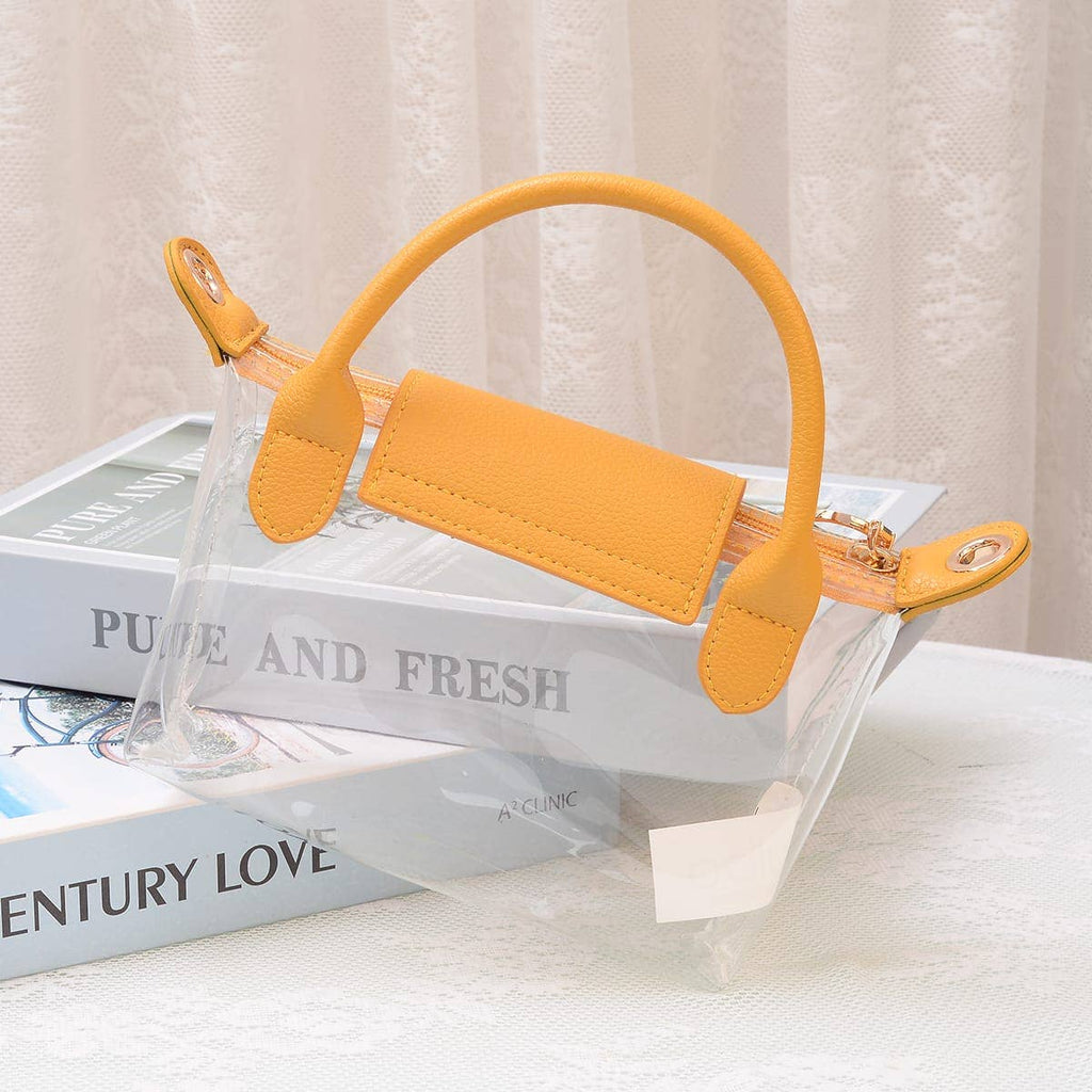 MiMi Wholesale - CB781 Gladys Clear Gameday Mini Crossbody Bag: Red