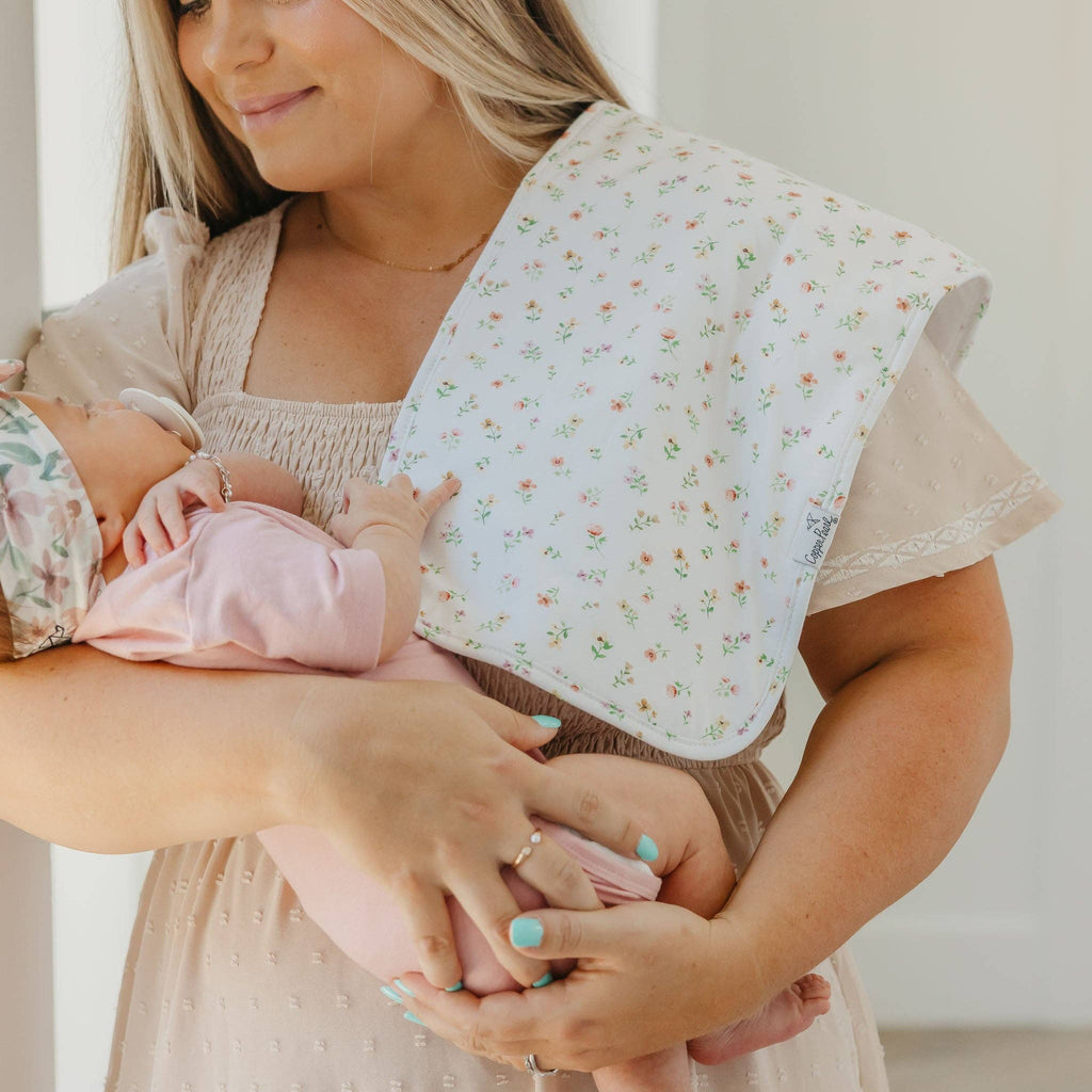 Copper Pearl - 3 Pack Premium Burp Cloths - Natalie