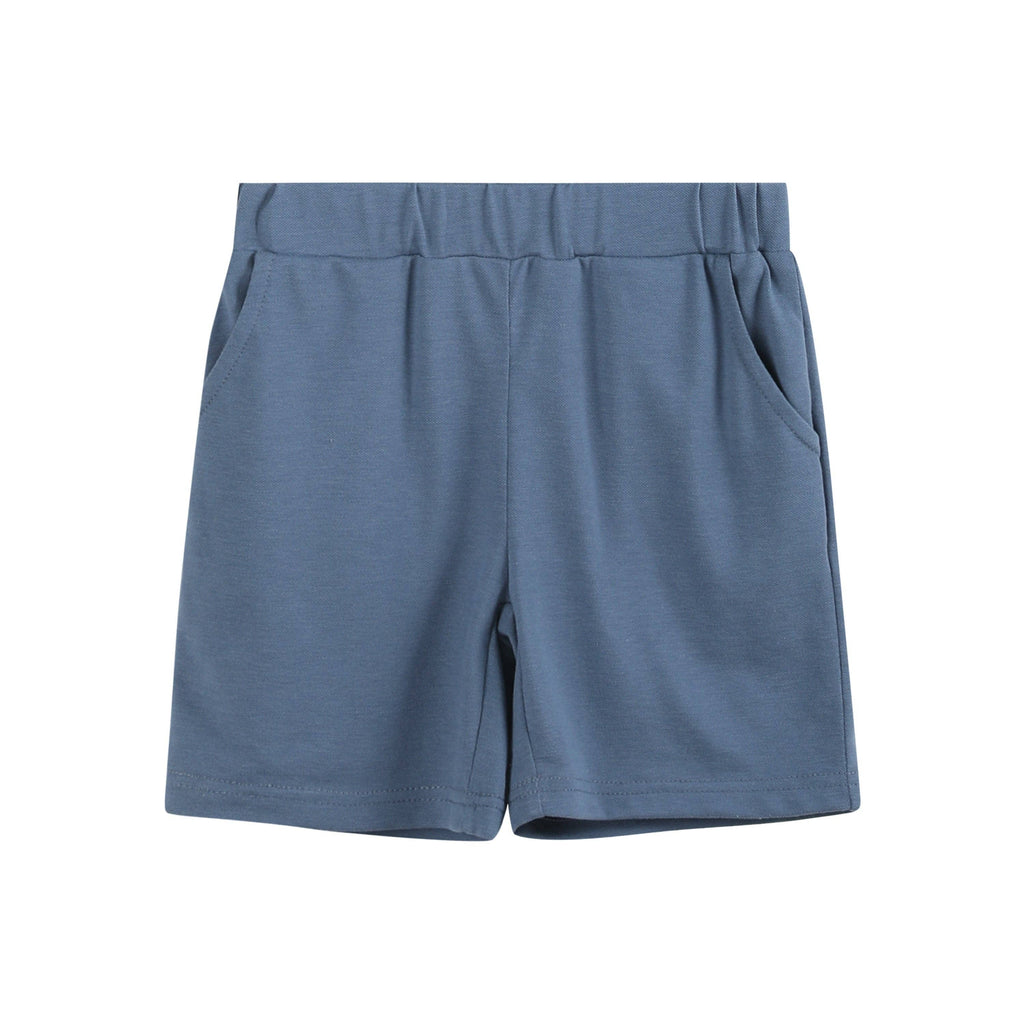 Lil Cactus - Dark Blue Boys Mallard Short: 3T