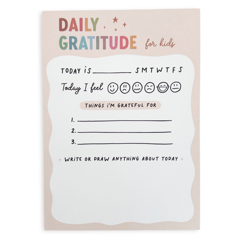 Cherrypick - Daily Gratitude For Kids Notepad