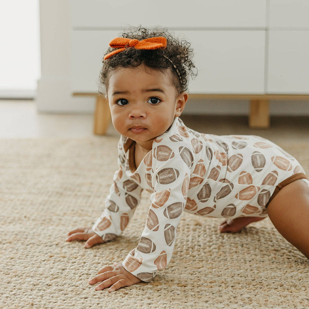 Copper Pearl - Long Sleeve Bodysuit - Blitz: 12-18 Months