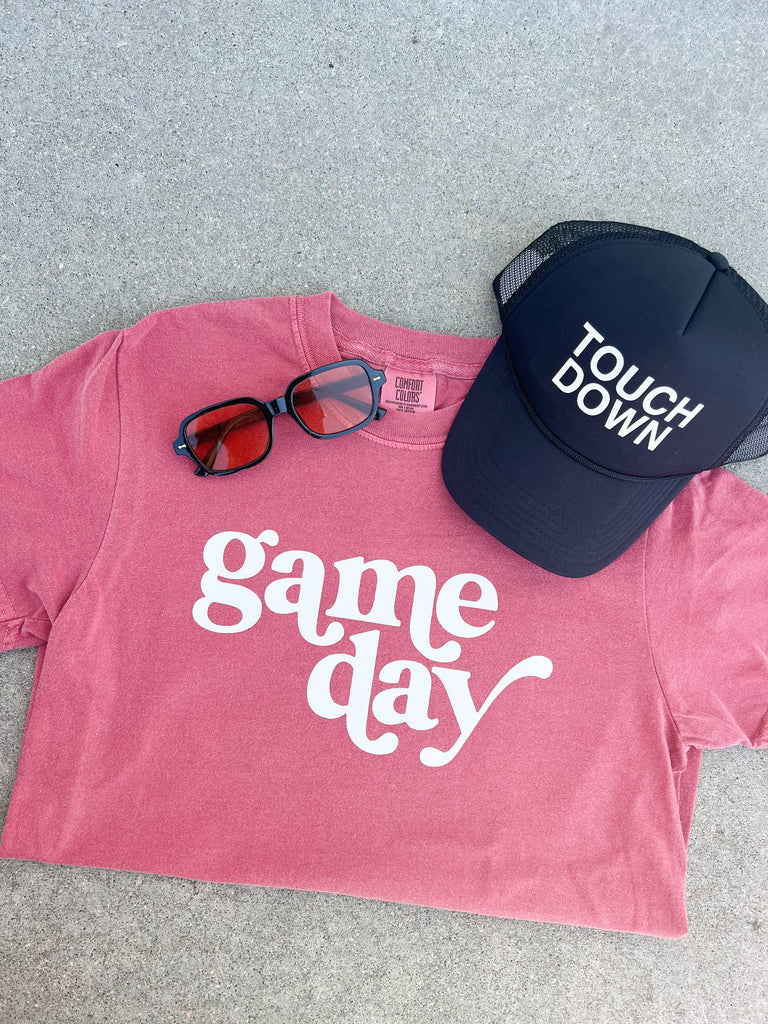 402threads - Game Day Puff T-shirt: Red / 2XL