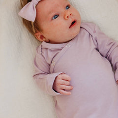 Copper Pearl - Newborn Knotted Gown - Lily