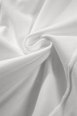 Pretty Bash - Quarter Zipped Neck Pullover Sweatshirt: White / M