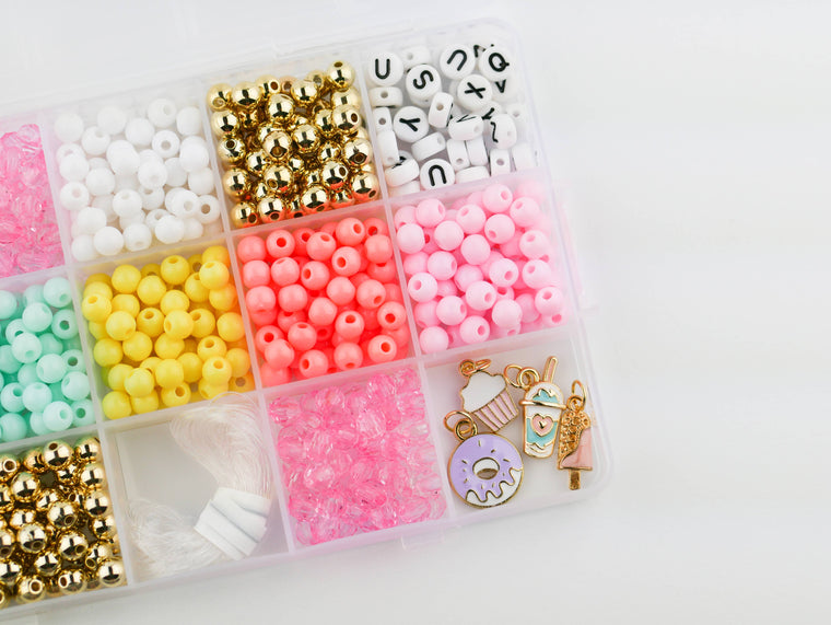 Stacked Sweetly - Sweet Treat DIY Stretchy Bracelet Craft Kit Candy Shop Gift