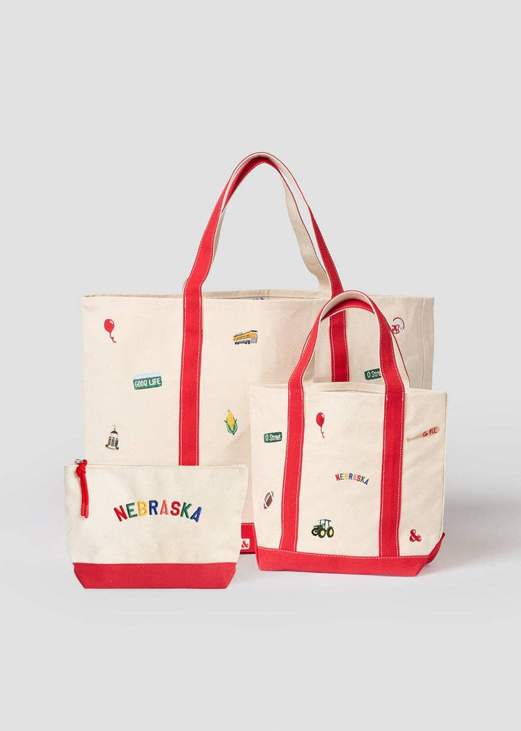 Nebraska Icons Pouch